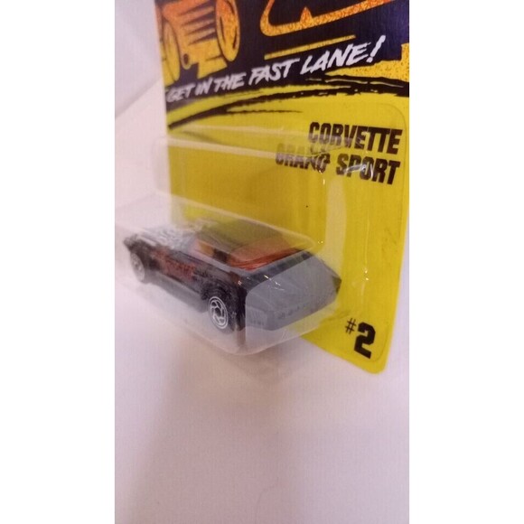 Rare 1995 Mattel Matchbox Corvette Grand Sport #2 / The Widow / Black / New - Picture 5 of 6
